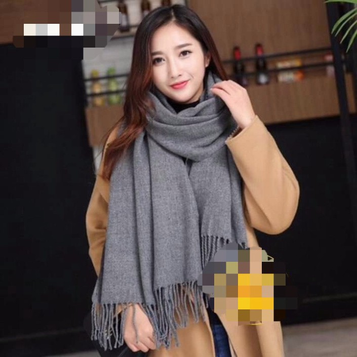 KHĂN CHOÀNG CASHMERE CÁC MÀU TRƠN CỰC MỊN ĐẸP Thời trang siêu xinh 2021