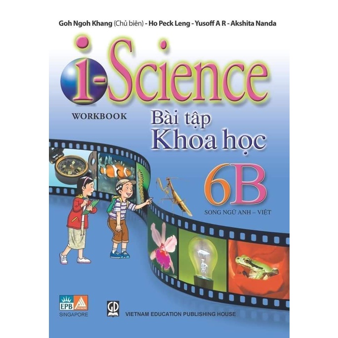 Sách - Bộ sách Khoa Học song ngữ I Science lớp 6