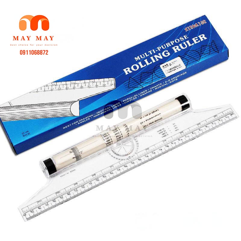 Thước vẽ kĩ thuật đa chức năng tiện dụng dành chuyên dùng cho ngành kĩ thuật