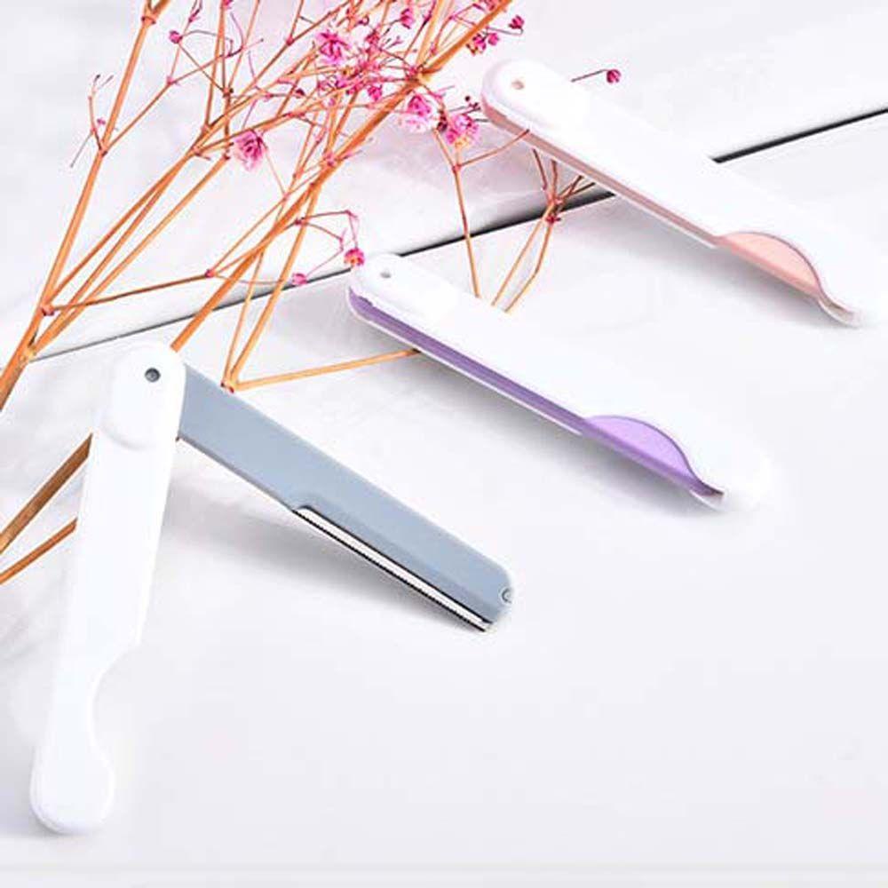 Dụng Cụ Tỉa Lông Mày Cầm Tay Bằng Thép Không Gỉ Cho Người Mới Bắt Đầu