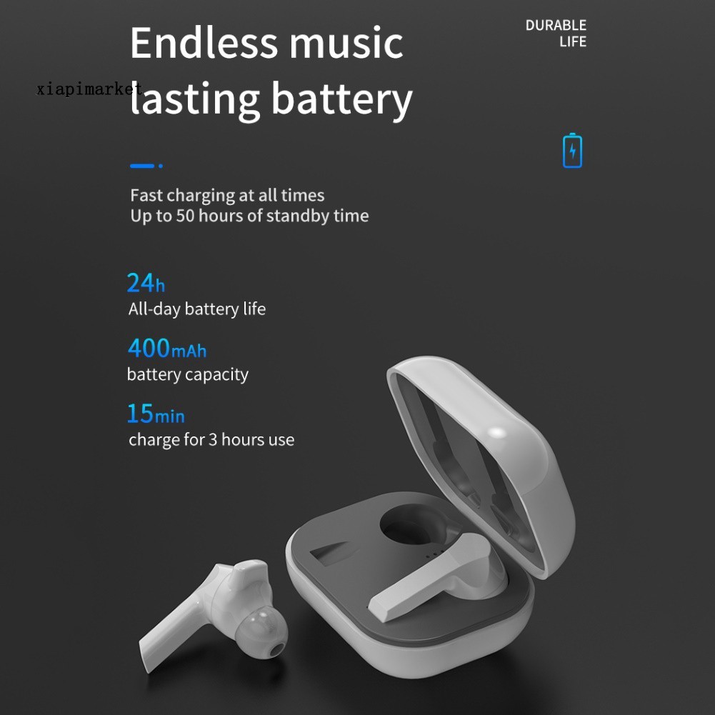 Tai Nghe Nhét Tai Bluetooth 5.0 Không Dây Âm Thanh Hifi Cho Ios Android