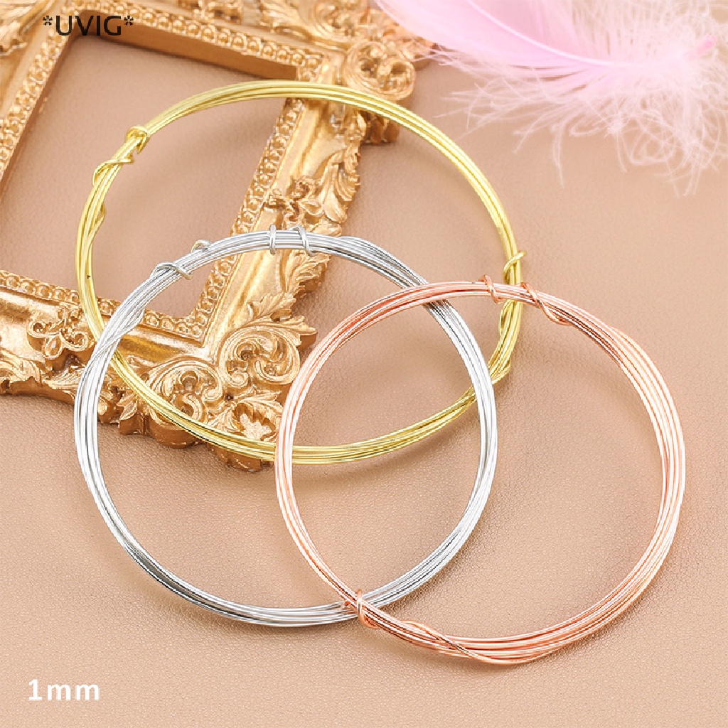 [[UVIG]] 1 Roll Metal Wire Line Gold/Silver Nail Art Copper Wire Jewelry DIY Nail Decor [Hot Sell]