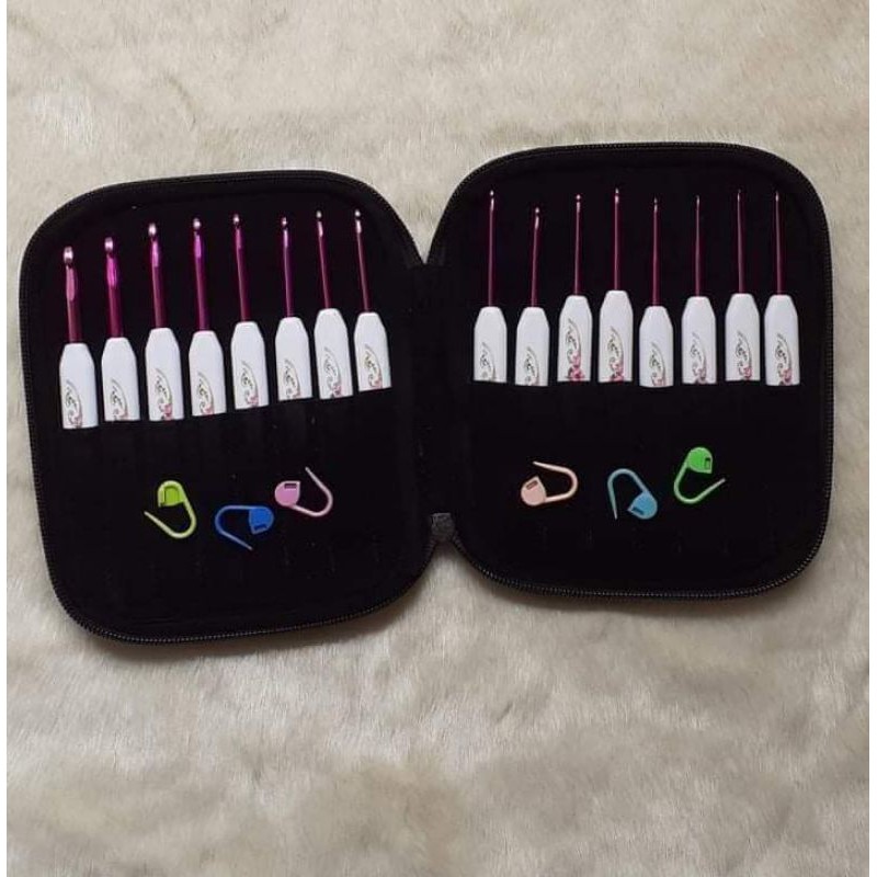Bộ kim móc hoa gồm 16 size
