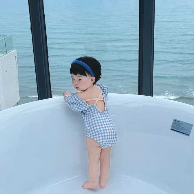 Bikini cho bé gái Loại 1 từ 8-21kg [Hỗ trợ đổi size] Áo tắm bé gái 1 mảnh từ 1 đến 9 tuổi - T14