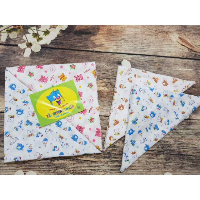 Combo 10 chiếc tã vải chéo cotton