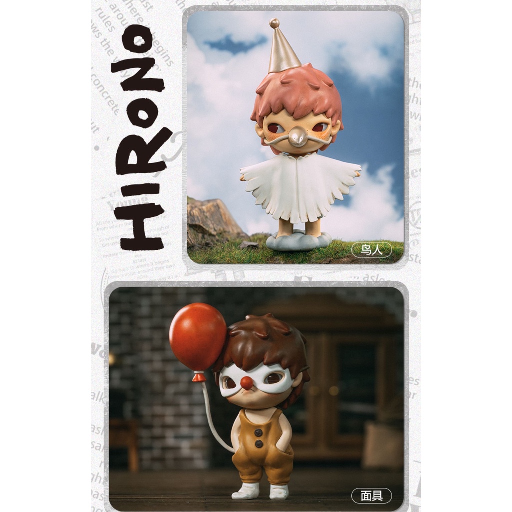 Búp Bê Hirono Little Mischief Series Popmart Dễ Thương