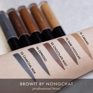 Gel Kẻ mày NongChat Browit Liquid Eyebrows Matte