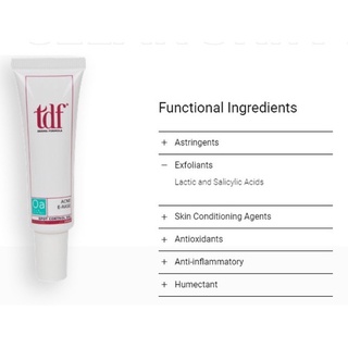 Kem Chấm mụn TDF gom cồi  mụn thần tốc acne e rase tdf