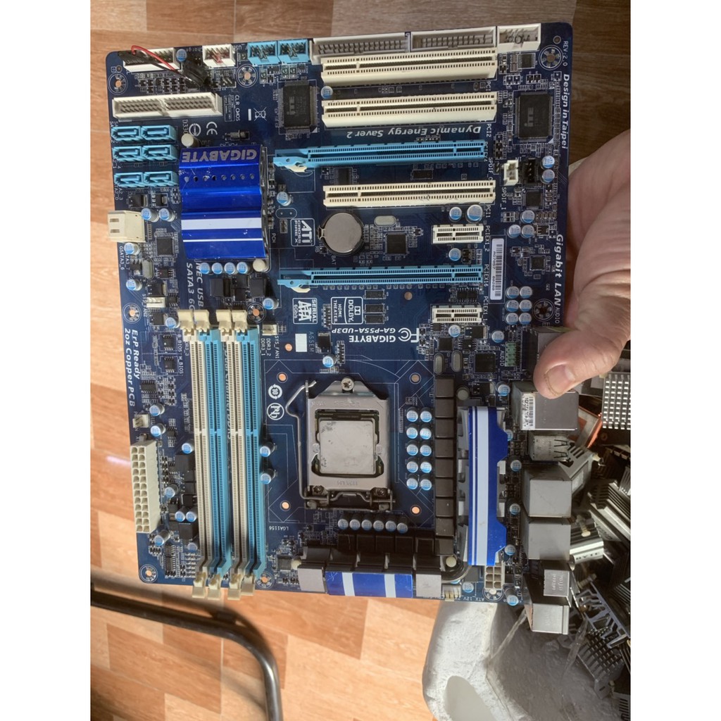 [Mã 1911ELSALE hoàn 7% đơn 300K] Mainboard Gigabyte H55 P55A-UD3P và Cpu I7 870 | WebRaoVat - webraovat.net.vn