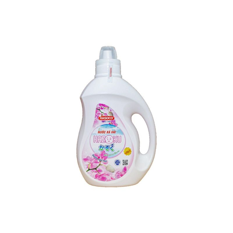 Nước Xả Vải KAZOKU かぞく2kg công nghệ Nhật Hasoco hương hoa