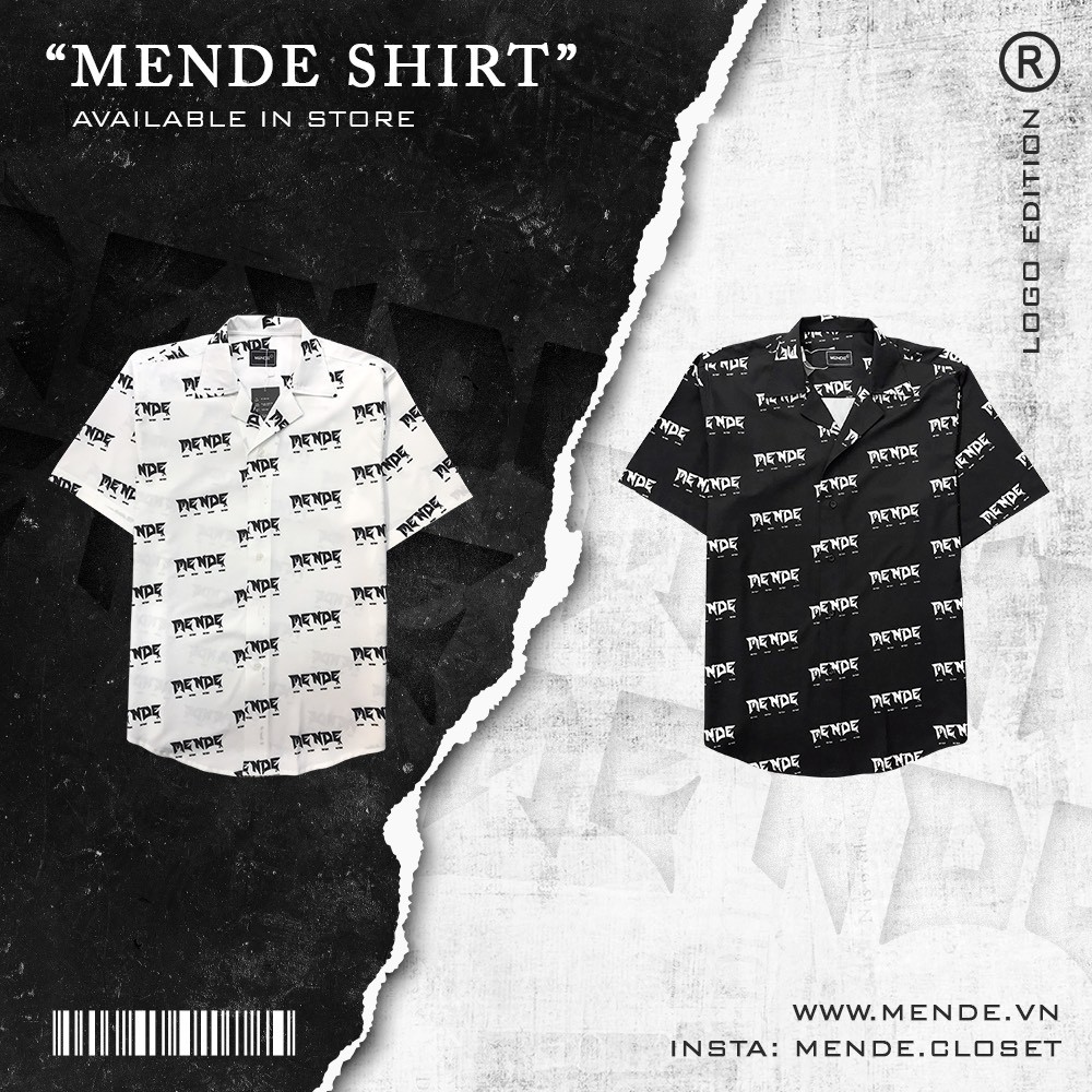 LOGO SHIRT-Sơ Mi Tay Ngắn - [ MENDE ] CHÍNH HÃNG | BigBuy360 - bigbuy360.vn