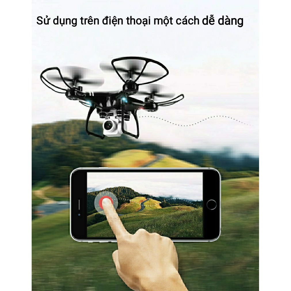 Flycam S606 bay siêu khỏe camera gimbal chống rung ( máy bay điều khiển từ xa giá rẻ )