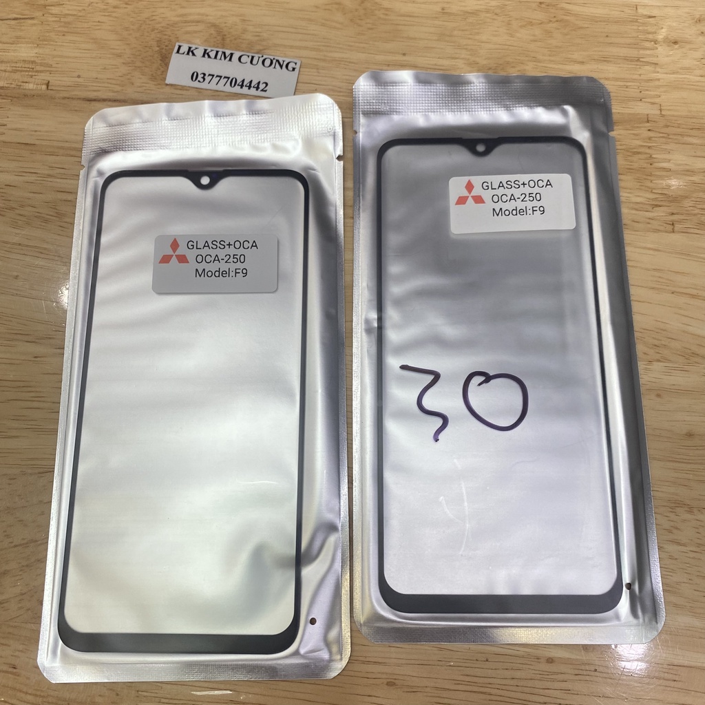 Kính ép liền keo tương thích oppo f9