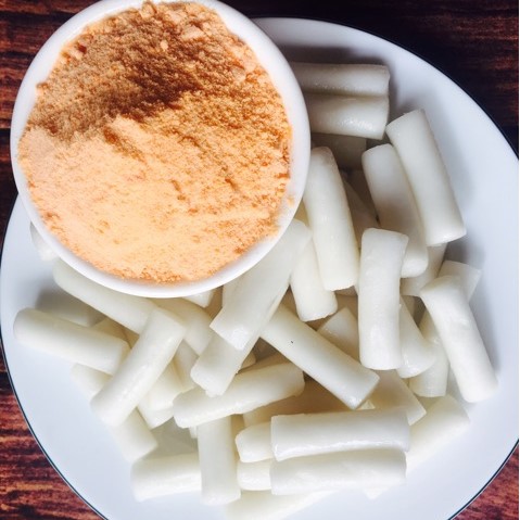Bánh Gạo Hàn Quốc Cay; Tokbokki Nhân Phô Mai, Tokbokki Kèm Sốt, Bột Phô Mai 🍲Giao HỎA TỐC nội thành Hà Nội🍲 Bánh Gạo Cay