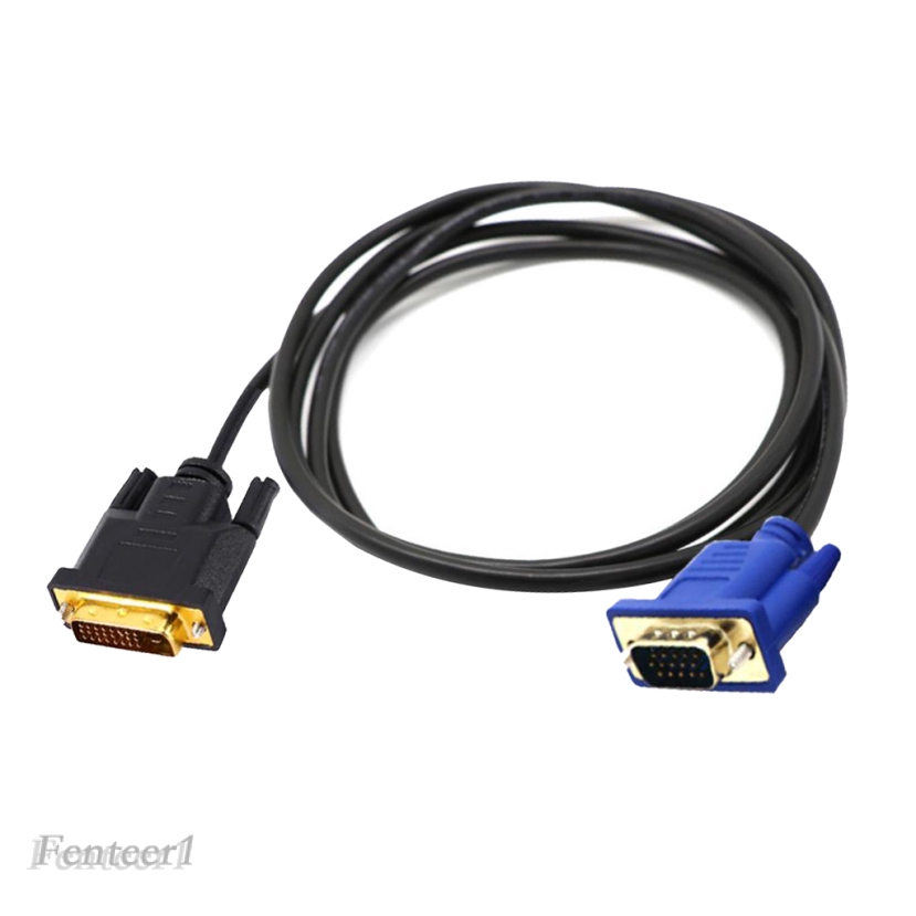 Cáp chuyển đổi VGA-I DVI 24 + 5 sang VGA D-Sub