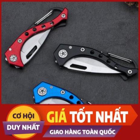Dao Gấp EDC - Thích hộp treo chìa khóa, cấm trại Chống Gỉ - Hàng Có Sẵn