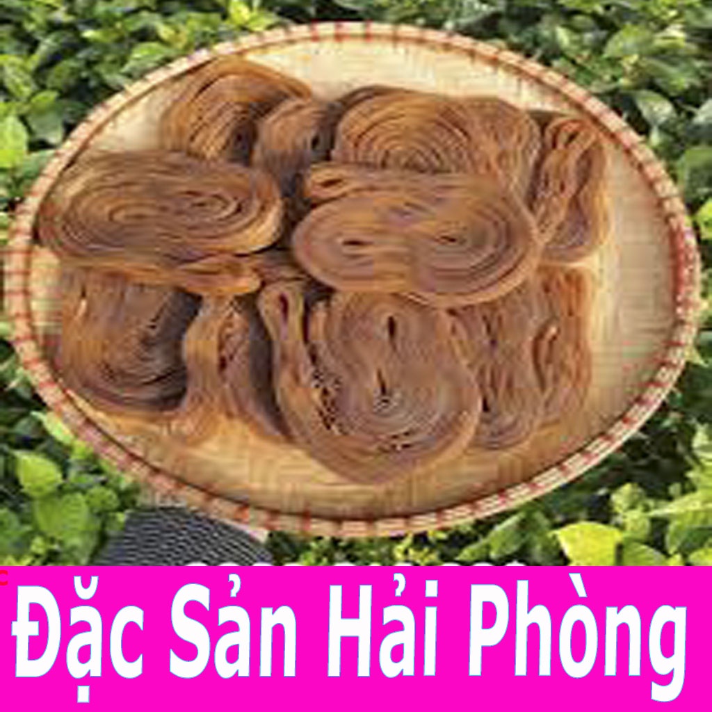 Bánh Đa Cua Hải Phòng -Mỳ Gạo Dặc Sản Hải Phòng Túi 500g- 1kg