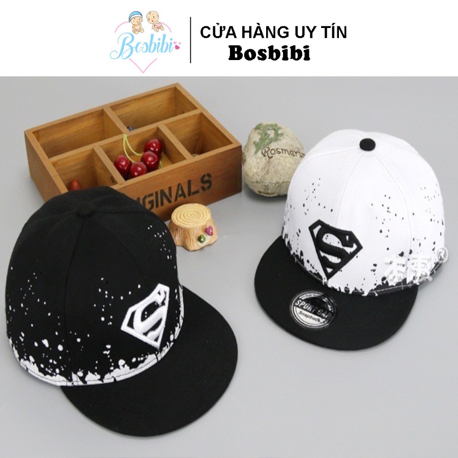 Mũ snapback siêu anh hùng cho bé 2-7 tuổi