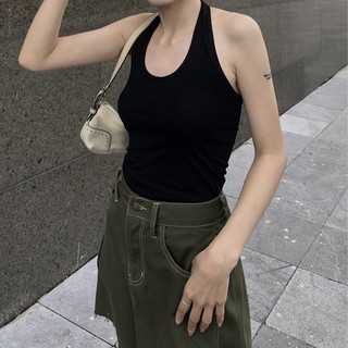Áo cổ yếm không lưng cá tính KOBIT