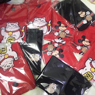 Áo thun in Mickey ( có clip )