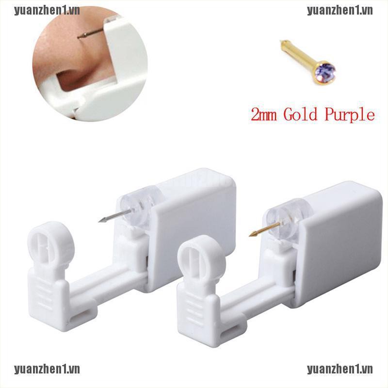 [YUANZHEN1] Dụng Cụ Xỏ Khuyên Mũi An Toàn Dùng 1 Lần