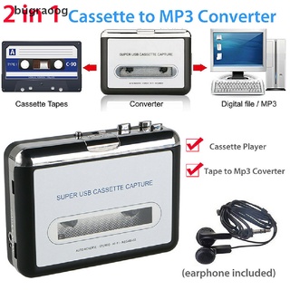 bug Portable USB Cassette Tape-To-MP3 Converter Capture HiFi Audio Music Player raoog