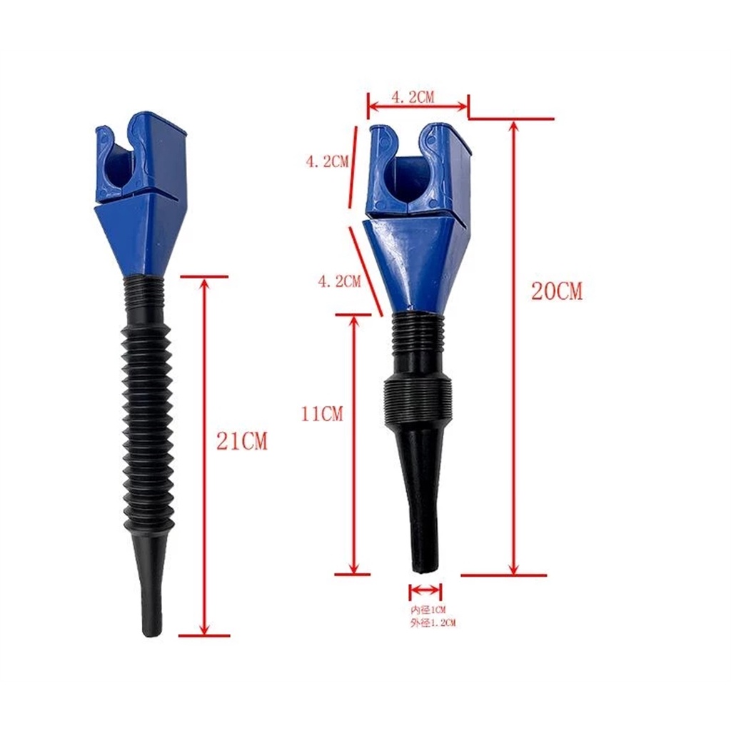 Phễu Đổ Nhiên Liệu Cho Xe Hơi / Xe Máy Hình Vuông Tiện Dụng