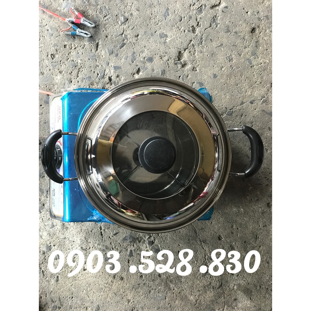 Máy làm bắp rang bơ 34cm Bếp gas lớn