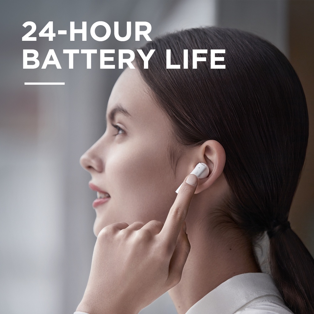 Tai nghe không dây Haylou Moripods T33 bluetooth 5.2 AptX nhét nửa trong tai chống nước IPX4 cho Android IOS
