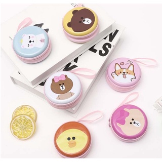 Hộp đựng tai nghe, dây sạc phụ kiện Hàn Quốc 🍀 Clovershop68 🍀