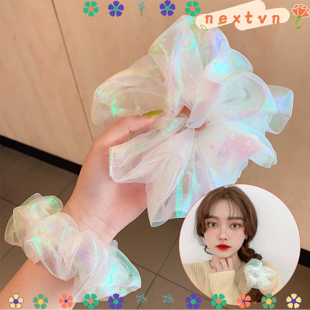 Dây Buộc Tóc Đính Đá Lấp Lánh Xinh Xắn Cho Nữ
