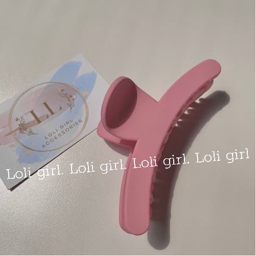 Kẹp tóc càng cua LoLi Girl màu sắc hiện đại cho bạn gái - LL05