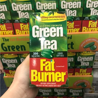 [DATE 08.2024 ] Viên uống giảm cân từ trà xanh Green Tea Fat Burner 200 viên của Mỹ
