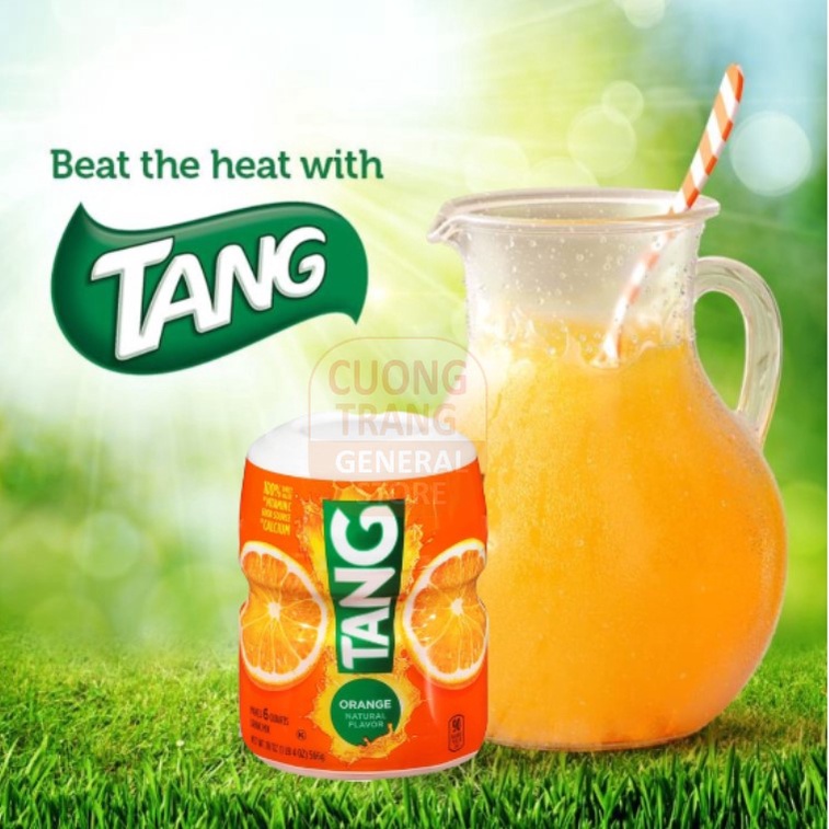 Bột pha nước cam tang 566g