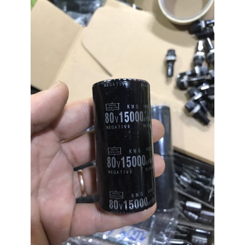 Tụ   lọc    nguồn    15000uf 80V     3.5x7