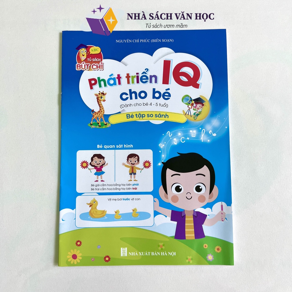 Sách - Phát Triển IQ Cho Bé - Dành Cho Bé 4-5 Tuổi