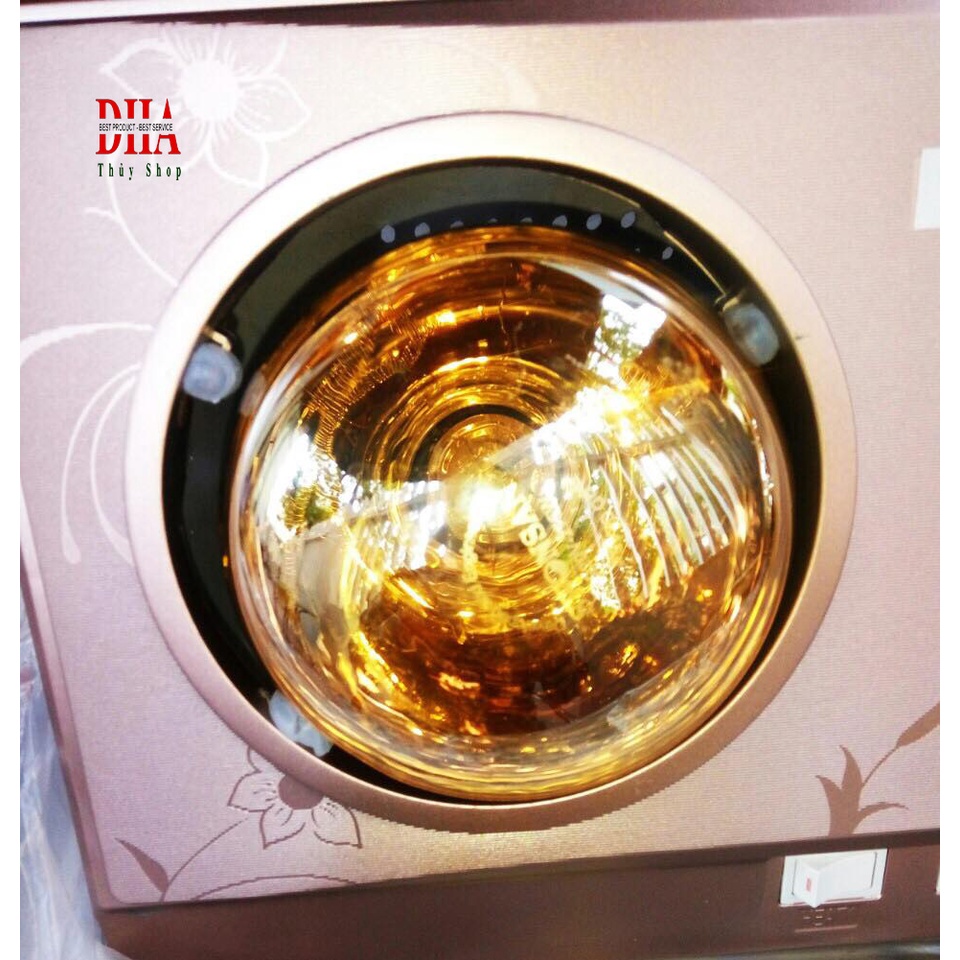 ĐÈN SƯỞI NHÀ TẮM SWONSAN 3 BÓNG CHỐNG LÓA MẮT - BẢO HÀNH CHÍNH HÃNG 5 NĂM