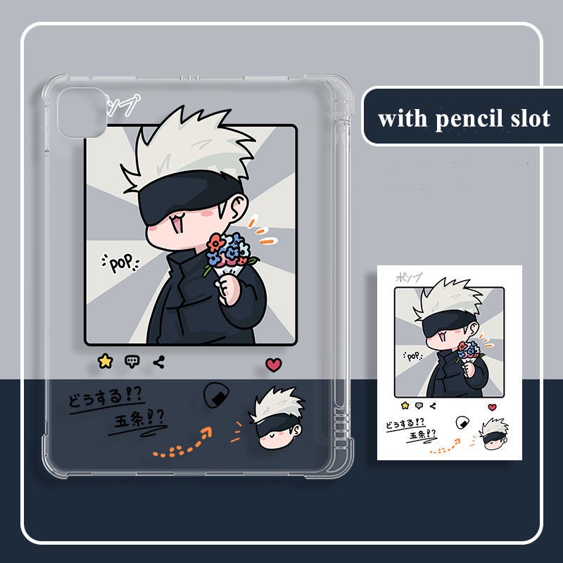 Ốp Máy Tính Bảng TPU Mềm Họa Tiết Hoạt Hình Dễ Thương Cho iPad Air4 Air5 Pro11 "Pro12.9" GEN7 / 8 / 9 mini6 Air3 Air2 Air1 mini4 / 5