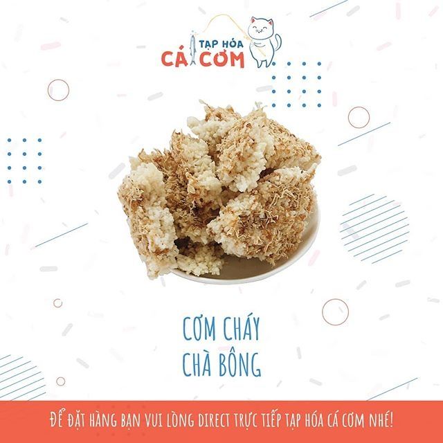 CƠM CHÁY CHÀ BÔNG - Ăn vặt Tạp Hoá Cá Cơm
