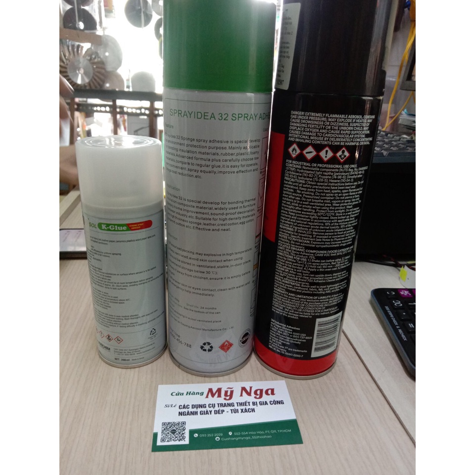Chai Keo Xịt Dán Mút Xốp Đa Năng Chuyên Dán Xốp Tường, Giấy Decal ...