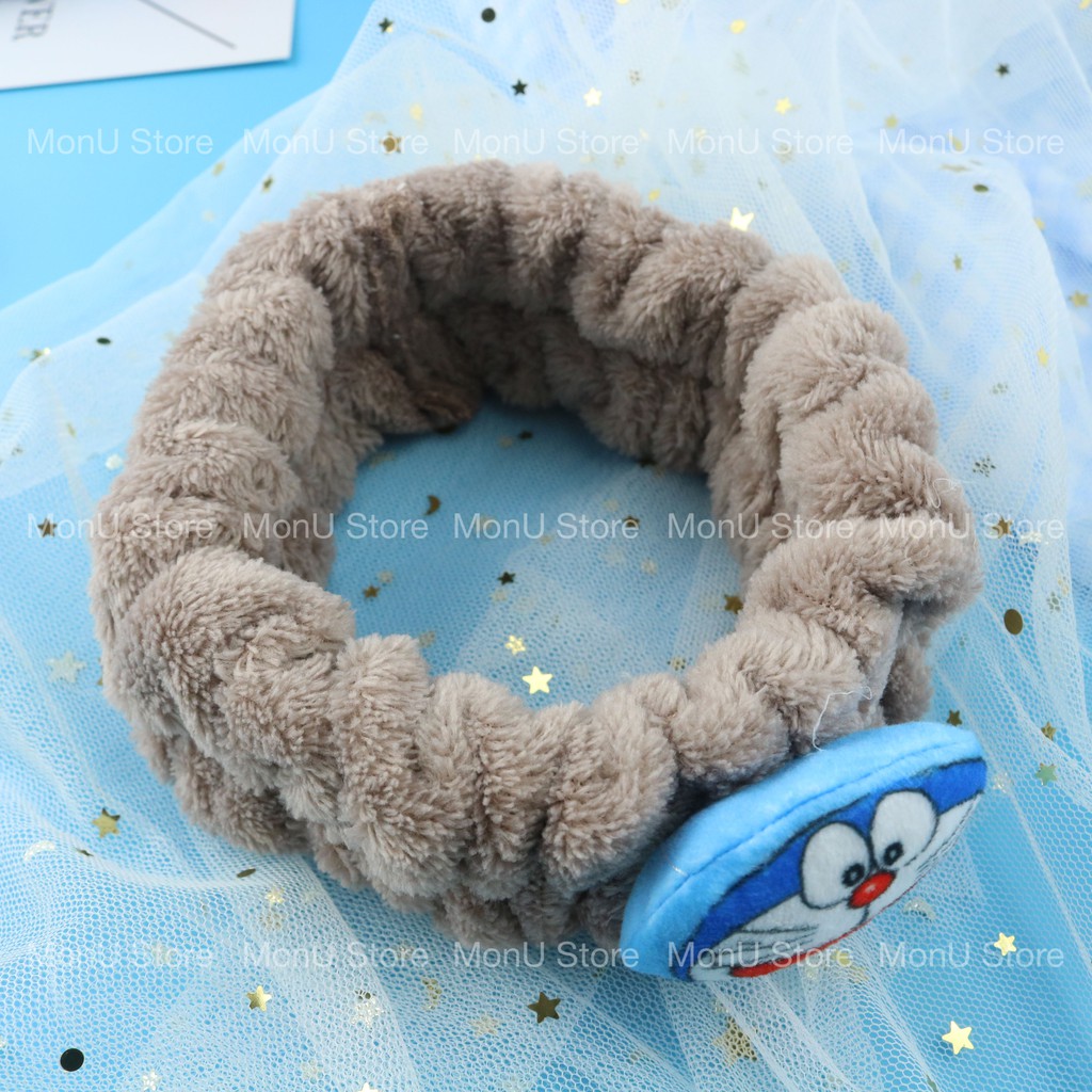 Băng đô rửa mặt, trang điểm hình DORAEMON DOREMON dễ thương cute MON0026