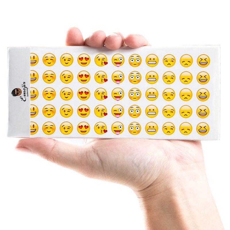 Hình Dán Mặt Cười Sticker Icon Emoji Azzin Store