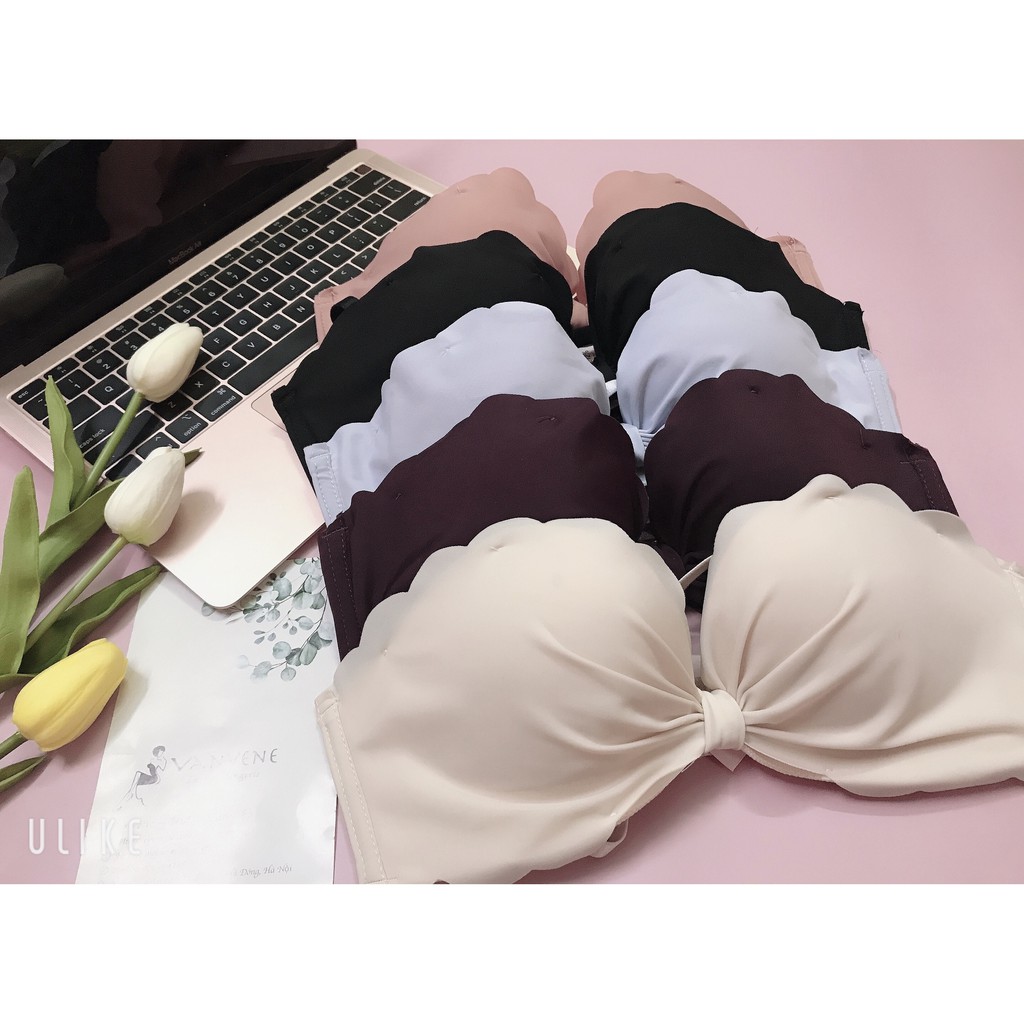 VANVENE ÁO LÓT / ÁO NGỰC SU ĐÚC CÁCH ĐIỆU HÌNH NƠ KHÔNG GỌNG NÂNG NGỰC AB602 | BigBuy360 - bigbuy360.vn