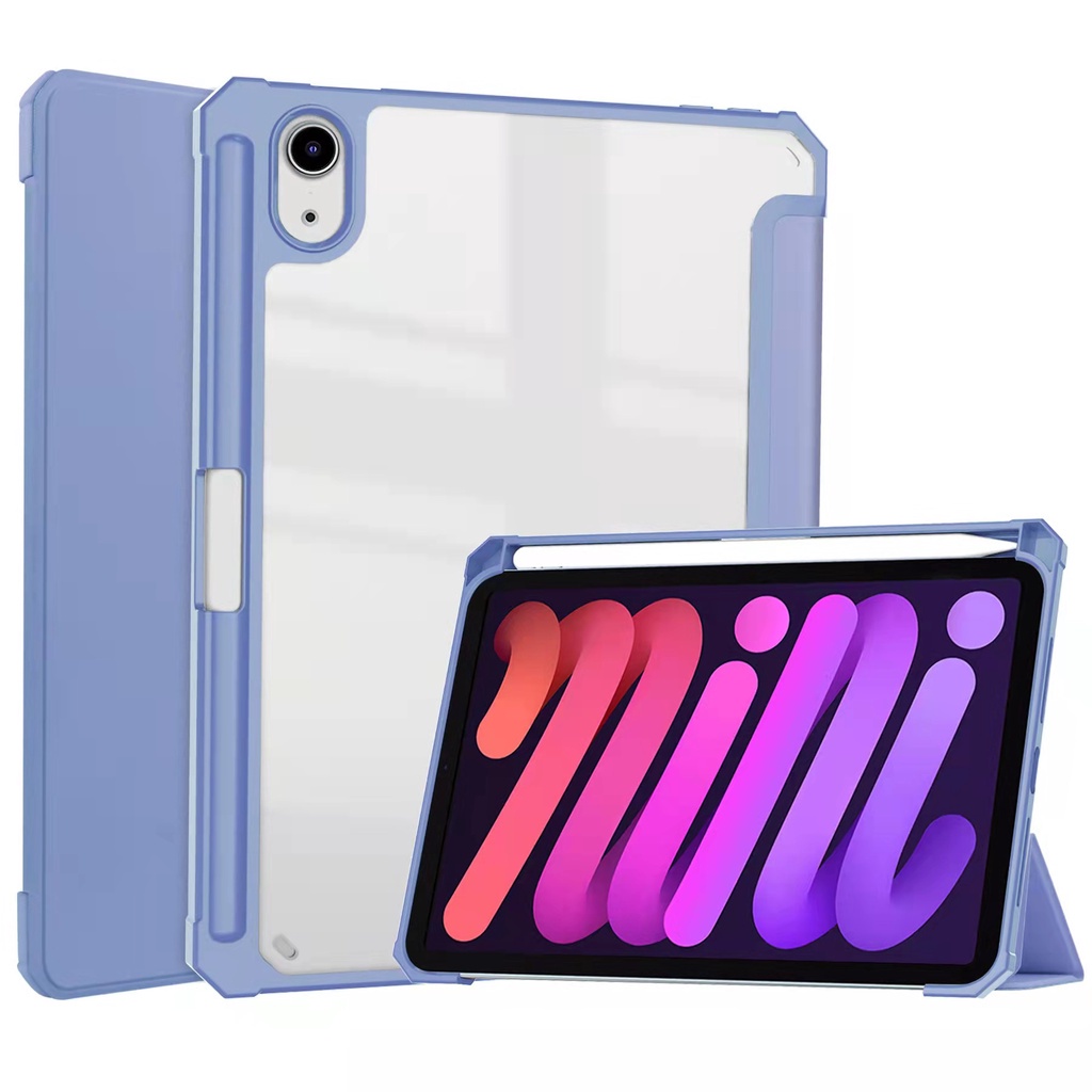 Ốp Máy Tính Bảng Từ Tính Chống Sốc Tích Hợp Ngăn Đựng Bút Cho iPad mini 6 /8.3 inch Giá Đỡ