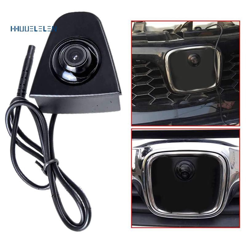 CCD Car Front Logo Camera Positive Image Camera Parking Assistance Camera for Honda CIVIC City Fit