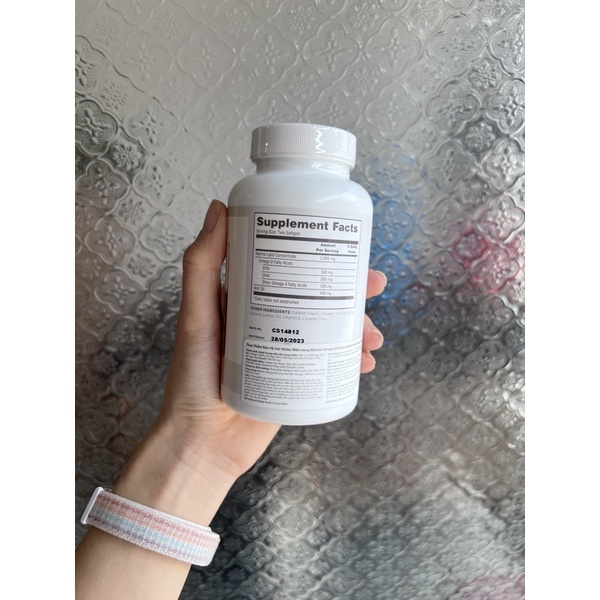 TPSK Marine Omega3 Nuskin - 120 viên Date Mới Nhất