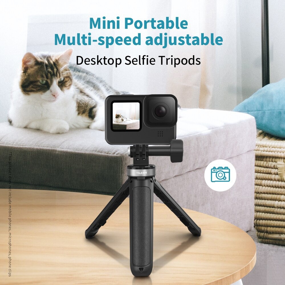 TAY CẦM MINI GOPRO VÀ ACTION CAM TELESIN CHÍNH HÃNG