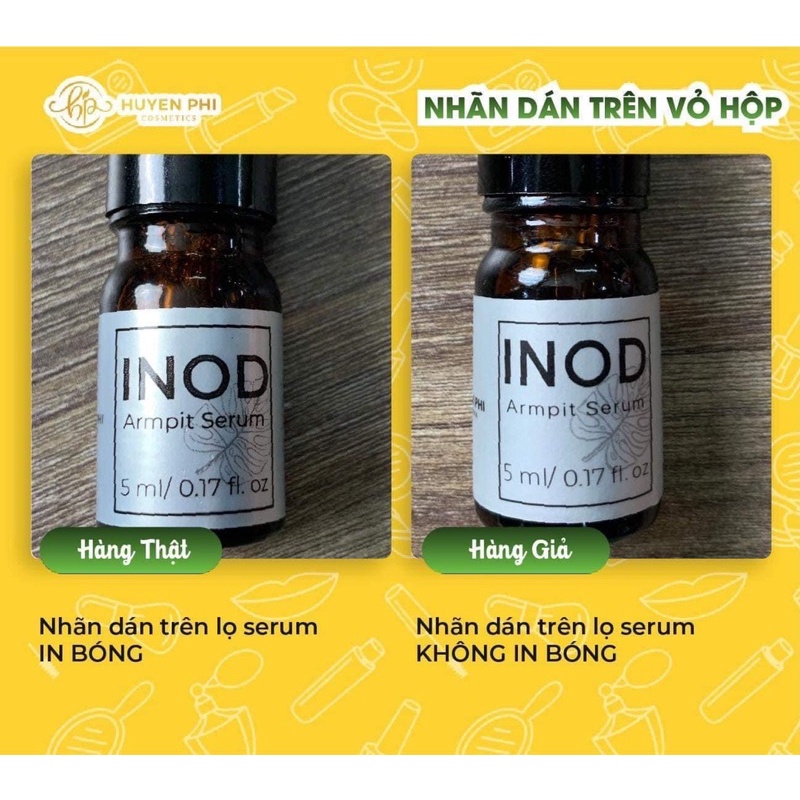 [CHÍNH HÃNG] Serum INOD Huyền Phi,Khử Hôi Nách Hôi Chân.