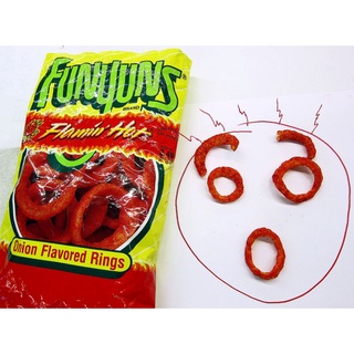 Bánh Vòng Chiên Giòn Vị Hành Tây Cay Funnyuns 1.25oz (36g)