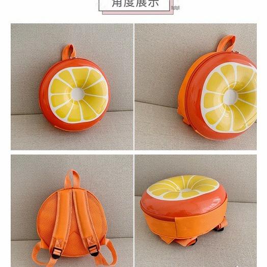 Balo Nhựa pvc Cứng Hình Bánh Donut Cho Bé